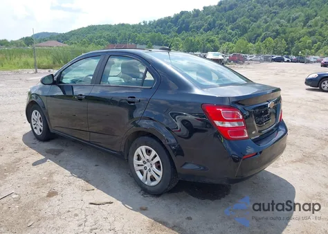 2017 Chevrolet Sonic Ls Auto from USA, damaged, VIN 1G1JB5SH4H4135817